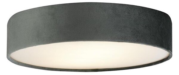 Searchlight 23298-3GY - Plafoniera DRUM 3xE27/60W/230V grigio