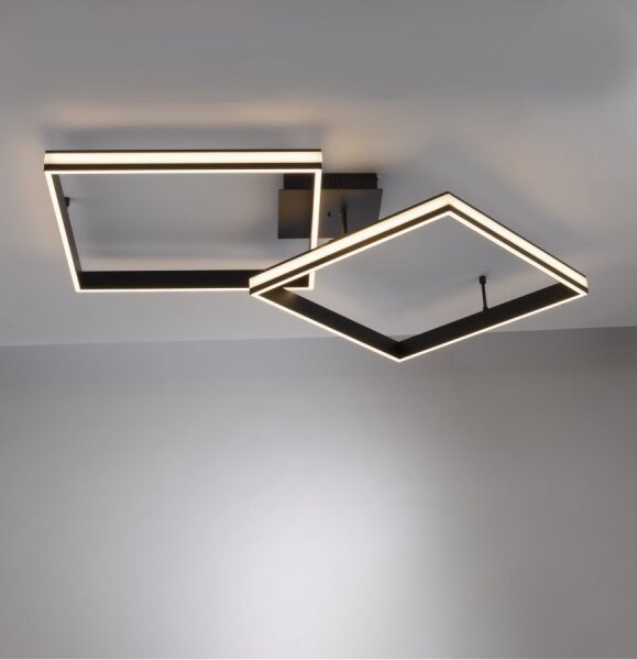 Leuchten Direkt 14700-18- Lampadario LED dimmerabile da superficie ELIS 2xLED/19W/230V+ TC