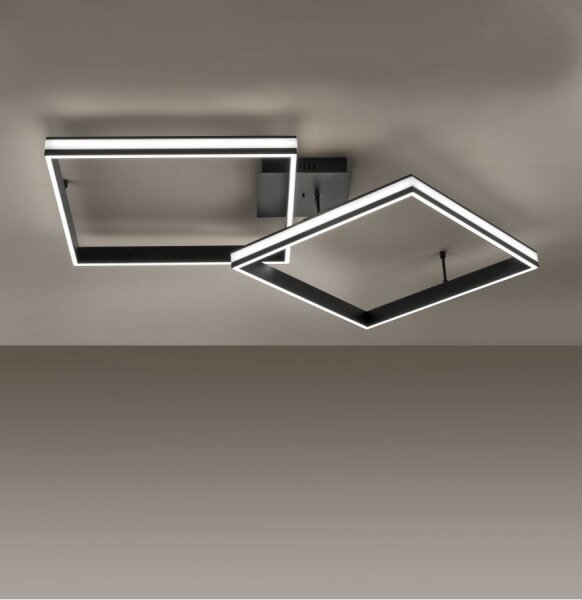 Leuchten Direkt 14700-18- Lampadario LED dimmerabile da superficie ELIS 2xLED/19W/230V+ TC