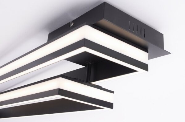 Leuchten Direkt 14701-18 - Lampadario LED da superficie dimmerabile ELIS 2xLED/19W/230V + tc