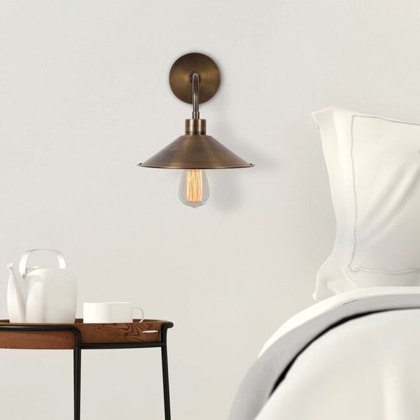 Lampada da parete color bronzo ø 24 cm Berceste – Opviq lights