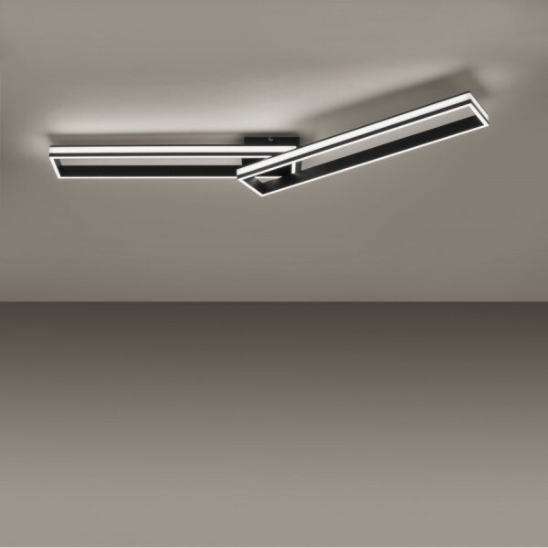 Leuchten Direkt 14701-18 - Lampadario LED da superficie dimmerabile ELIS 2xLED/19W/230V + tc