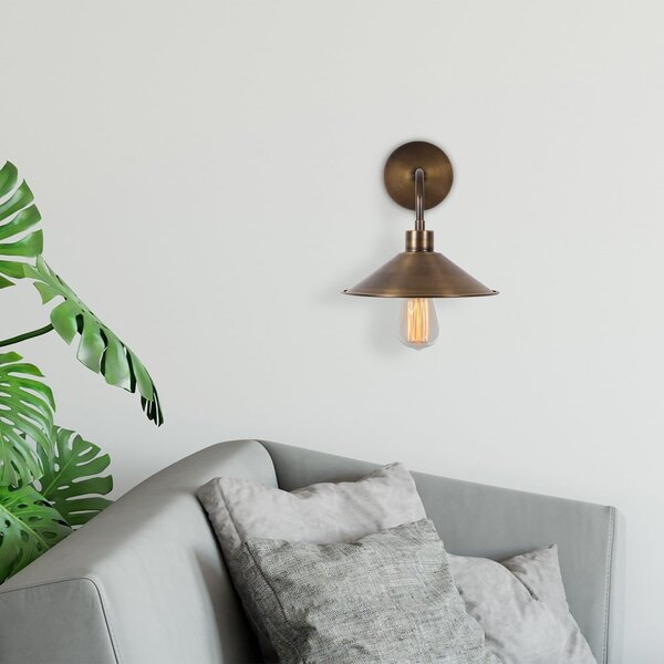 Lampada da parete color bronzo ø 24 cm Berceste – Opviq lights