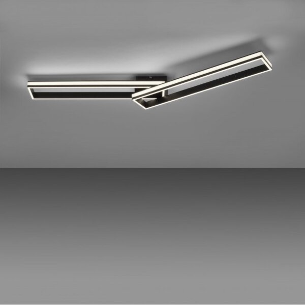 Leuchten Direkt 14701-18 - Lampadario LED da superficie dimmerabile ELIS 2xLED/19W/230V + tc
