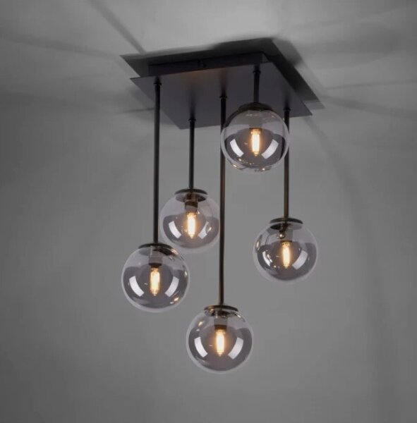 Paul Neuhaus 6719-18 - Lampadario LED su palo WIDOW 5xG9/3W/230V