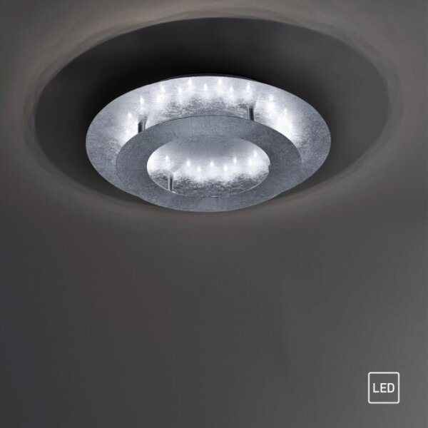 Paul Neuhaus 9620-21 - Plafoniera LED NEVIS LED/18W/230V argento