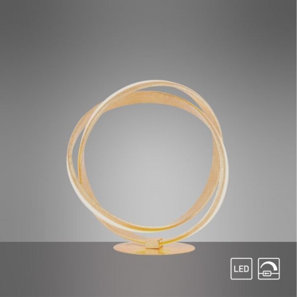 Paul Neuhaus 4531-12 - Lampada da tavolo LED dimmerabile MELINDA LED/18W/230V oro