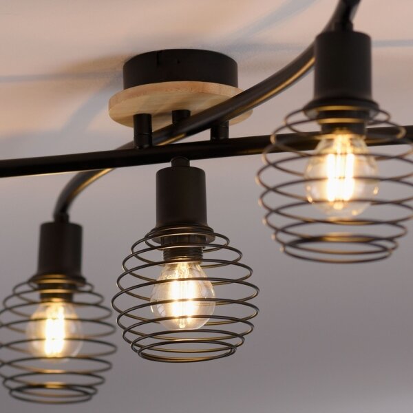 Leuchten Direkt 15925-79 - Lampadario a plafone EUGEN 5xE14/40W/230V