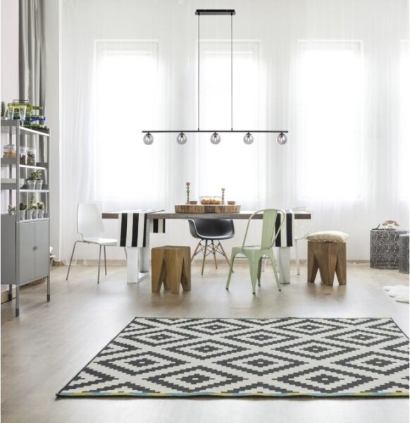 Paul Neuhaus 2026-18 - Lampadario LED su filo WIDOW 5xG9/3W/230V