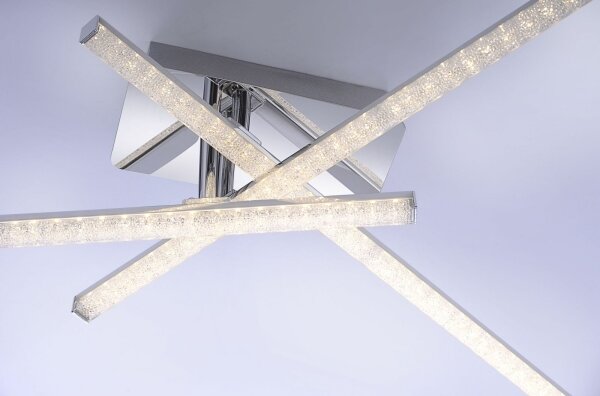 Leuchten Direkt 11293-17 - Lampadario LED da superficie SIMON 3xLED/5W/230V cromo luminoso