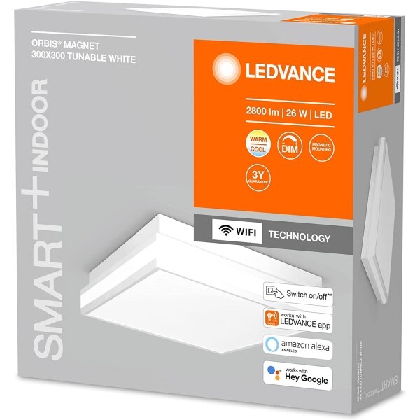 Ledvance - Plafoniera LED Dimmerabile SMART+ MAGNET LED/26W/230V Wi-Fi
