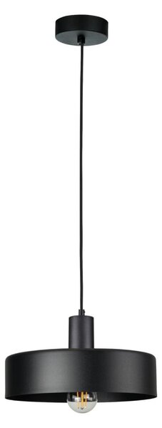 Lampadario a sospensione con cavo ARCANE 1xE27/60W/230V nero