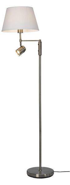 Cottex A2552A - Lampada da terra LIBRA 1xE27/60W/230V + GU10/40W