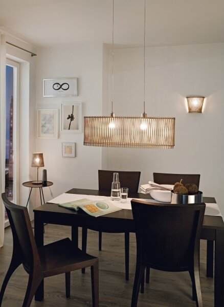 Eglo 96196 - Lampada da tavolo SENDERO 1xE27/60W/230V