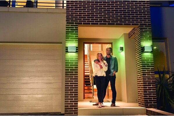 Ledvance - Applique da esterno LED RGBW dimmerabile SMART+ BRICK LED/14W/230V Wi-Fi IP44