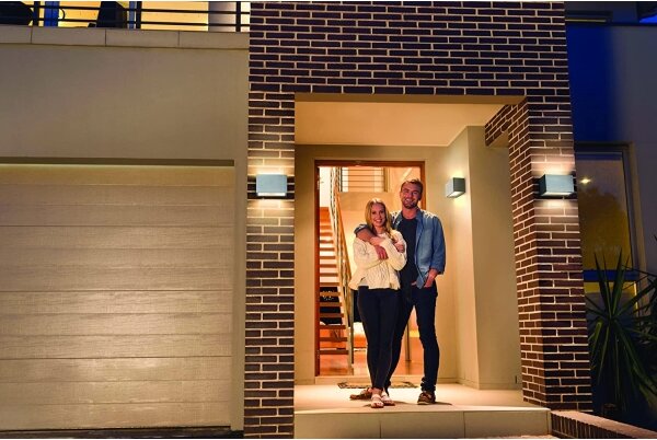 Ledvance - Applique da esterno LED RGBW dimmerabile SMART+ BRICK LED/14W/230V Wi-Fi IP44