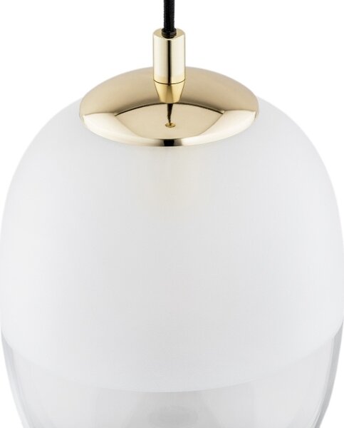 Argon 4675 - Lampadario su filo BALTIMORE 1xE27/15W/230V oro
