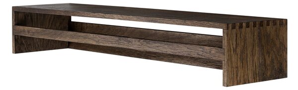 Attaccapanni da parete in rovere marrone con ripiano 60 cm Showcase - Mette Ditmer Denmark