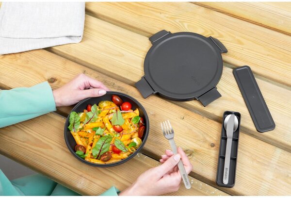 Set di posate da viaggio argentato in acciaio inox 3 pz Make & Take - Brabantia
