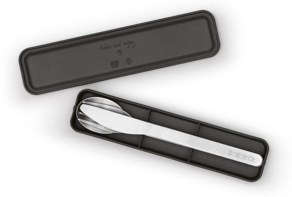 Set di posate da viaggio argentato in acciaio inox 3 pz Make & Take - Brabantia
