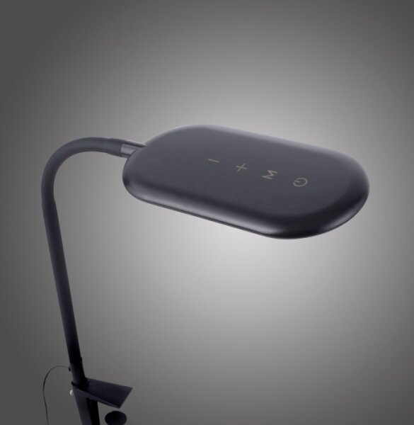 Leuchten Direkt 14404-18-LED Lampada da tavolo dimmerabile con clip KELLY LED/7W/230V
