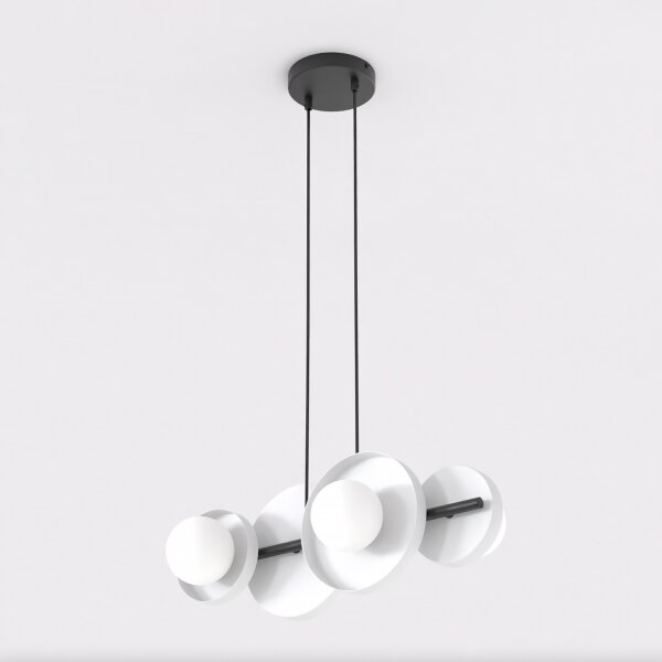Lampadario a cavo MODELLO 4xG9/8W/230V bianco