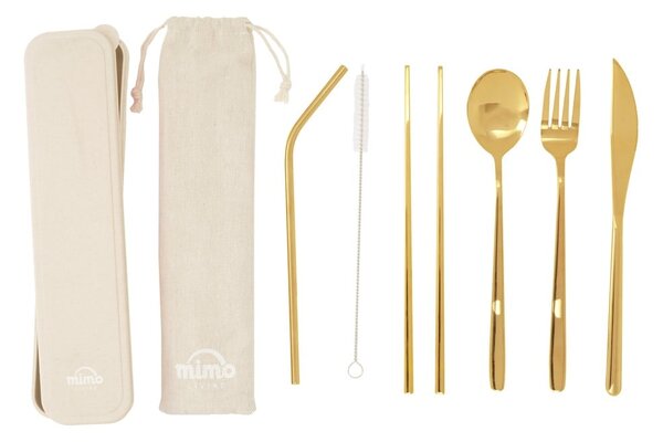 Posate in acciaio inox color oro 6 pezzi Mimo - Premier Housewares