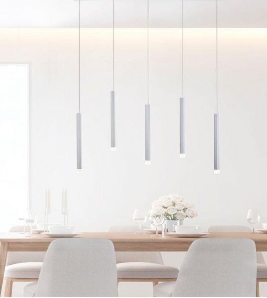 Leuchten Direkt 15205-95 - Lampadario LED su filo BRUNO 5xLED/4,8W/230V