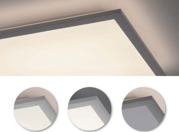 Leuchten Direkt 12204-16 - Plafoniera LED FLAT LED/24W/230V