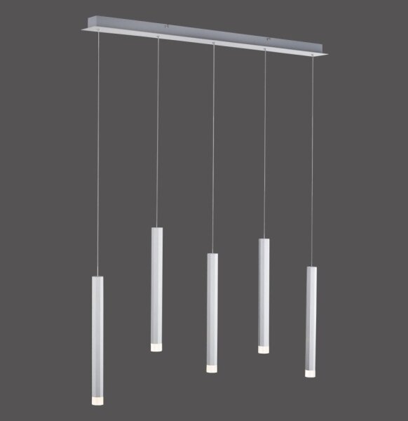 Leuchten Direkt 15205-95 - Lampadario LED su filo BRUNO 5xLED/4,8W/230V