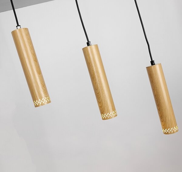 Lampadario su filo TUBO 3xGU10/25W/230V