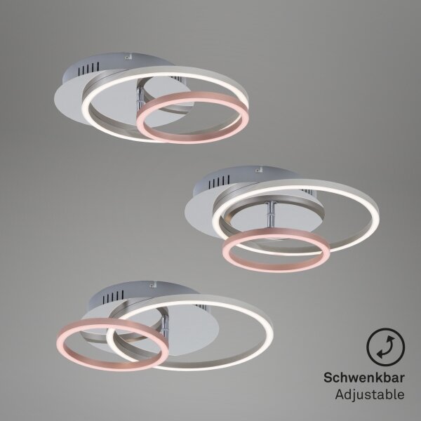 Briloner 3222-018 - Plafoniera LED dimmerabile FRAMES LED/30W/230V