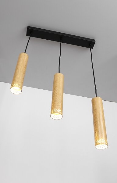 Lampadario su filo TUBO 3xGU10/25W/230V