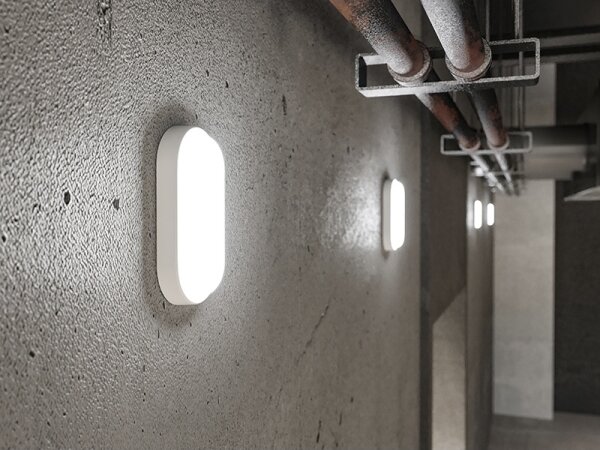Applique da esterno LED/6W/230V IP54, bianco