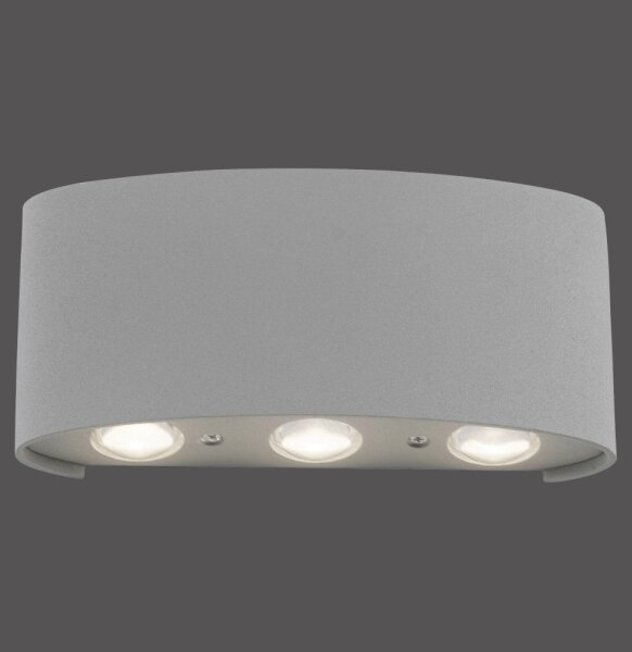 Paul Neuhaus 9488-21 - Applique LED da esterno CARLO 6xLED/0,8W/230V IP54