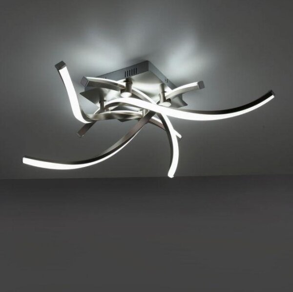 Leuchten Direkt 11995-55 - Lampadario LED RGB dimmerabile SWING LED/24,4W/230V + TC