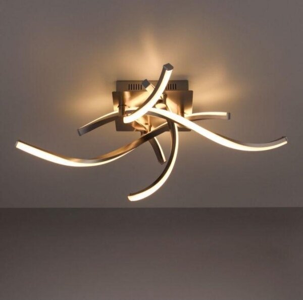 Leuchten Direkt 11995-55 - Lampadario LED RGB dimmerabile SWING LED/24,4W/230V + TC