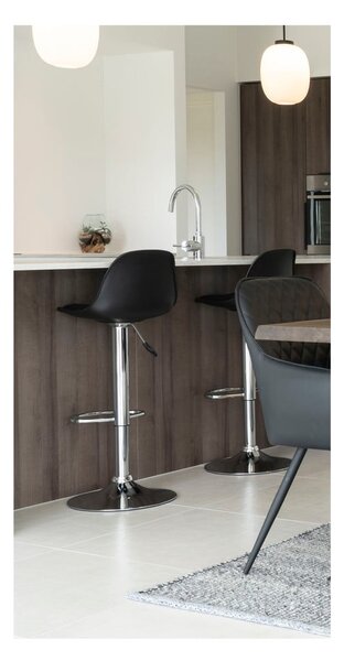 Set di 2 sgabelli girevoli da bar neri da 82 cm Trondheim - House Nordic