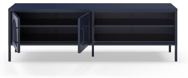 Mobile TV blu scuro 160x50 cm Diora - Marckeric