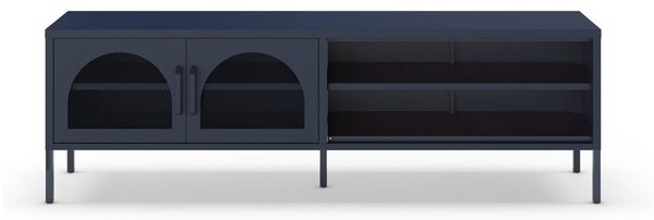 Mobile TV blu scuro 160x50 cm Diora - Marckeric