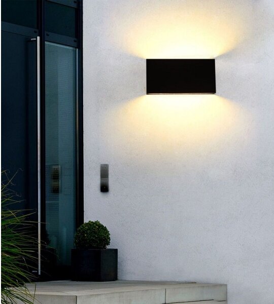 Top Lampada - Applique a LED da esterno LED/12W/230V IP65 nero