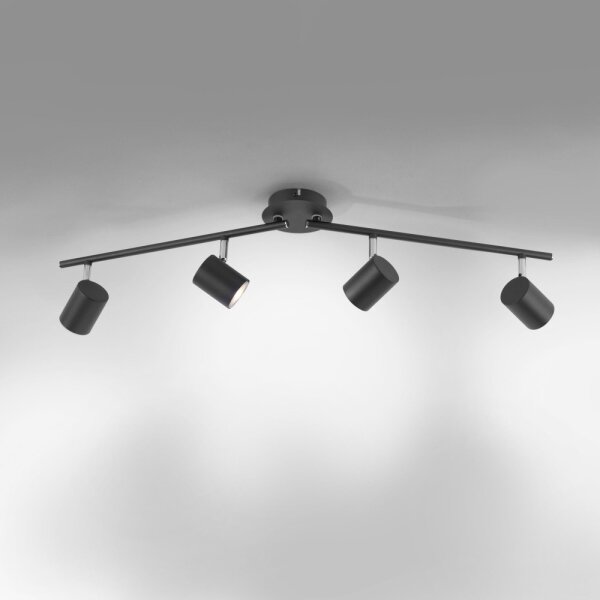 Leuchten Direkt 11944-13 - Faretto LED TARIK 4xGU10/5W/230V antracite