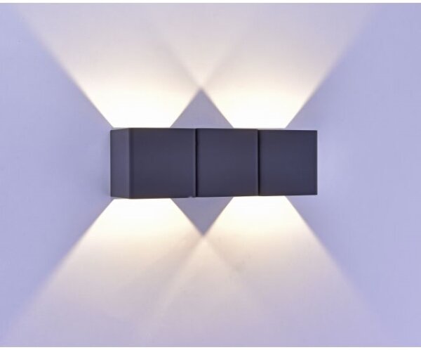 Paul Neuhaus 9658-13 - Applique LED da esterno MARCEL 2xLED/4W/230V IP54