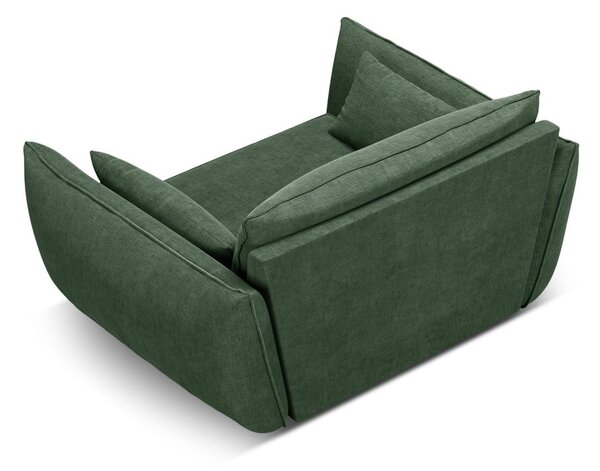 Poltrona verde scuro Vanda - Mazzini Sofas