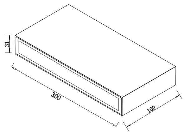Top Lampada - Applique a LED da esterno LED/12W/230V IP65 bianco