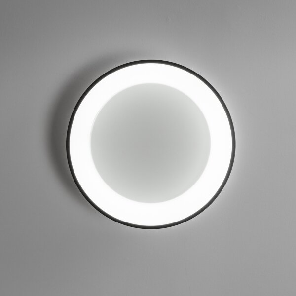 Brilagi - Plafoniera LED dimmerabile LED/40W/230V 3000-6500K nera + telecomando