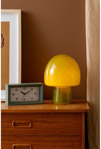 Lampada da tavolo verde scuro (altezza totale 27 cm) Gozar – Leitmotiv