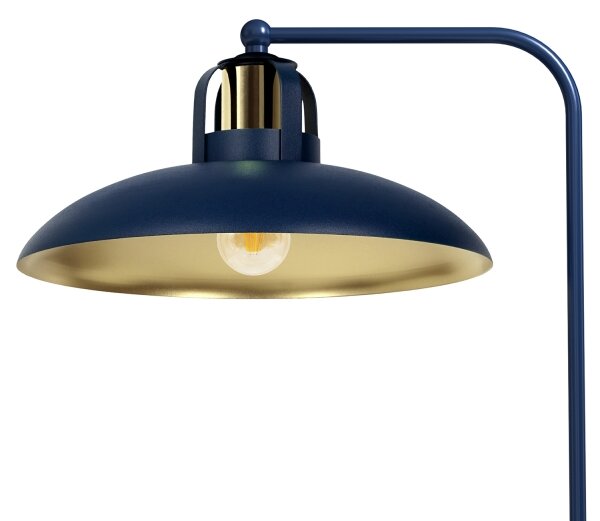 Lampada da tavolo FELIX 1xE27/60W/230V blu