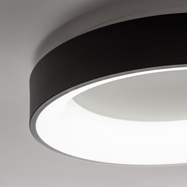 Brilagi - Plafoniera LED dimmerabile LED/40W/230V 3000-6500K nera + telecomando