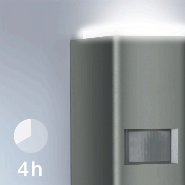 Steinel 067199 - Lampada da esterno a LED con sensore L 930 S LED/9,3W/230V IP44